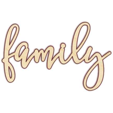 family words background