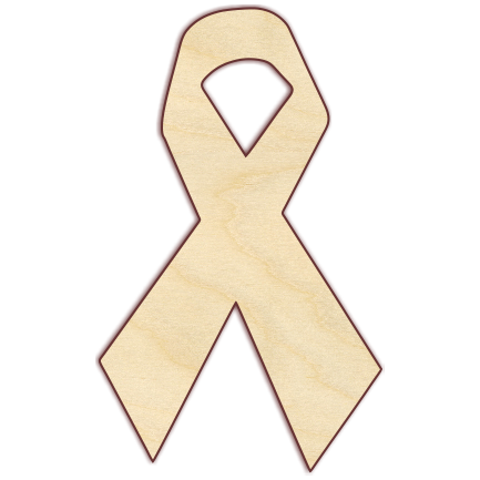 Awareness Ribbon - The Wooden Hare