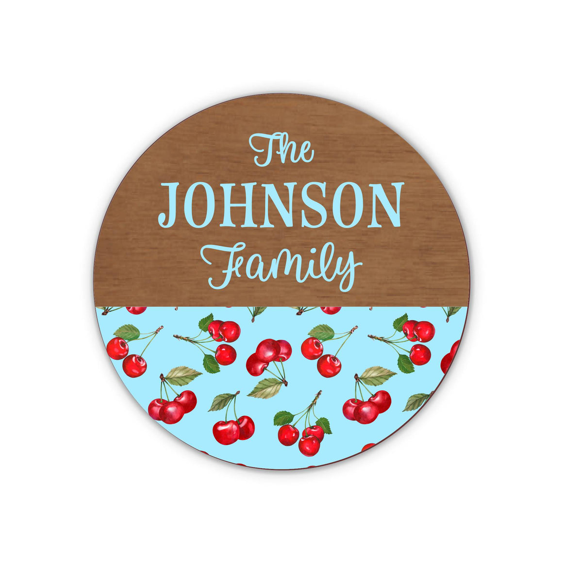 Cherry Sign Personalized